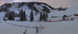 Archiv Foto Webcam Almenwelt Lofer: Panorama Loferer Alm 08:00