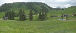 Archiv Foto Webcam Almenwelt Lofer: Panorama Loferer Alm 17:00