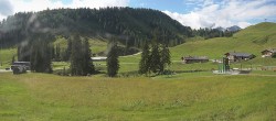 Archiv Foto Webcam Almenwelt Lofer: Panorama Loferer Alm 09:00