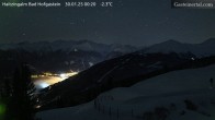 Archiv Foto Webcam Hofgastein: Haitzingalm 23:00