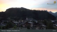 Archiv Foto Webcam Filzmoos: Papageno Talstationsgebäude (1057m) 02:00