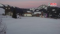 Archiv Foto Webcam Leogang: Asitz Kabinenbahn Mittelstation 06:00