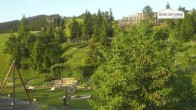 Archiv Foto Webcam Leogang: Asitz Kabinenbahn Mittelstation 05:00