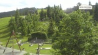 Archiv Foto Webcam Leogang: Asitz Kabinenbahn Mittelstation 15:00