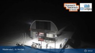 Archiv Foto Webcam Grosseckbahn Bergstation (1950m) 02:00