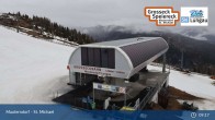 Archiv Foto Webcam Grosseckbahn Bergstation (1950m) 08:00
