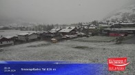 Archived image Webcam Wildkogel Ski Resort: Top station Frühmesserbahn lift 2150m 07:00