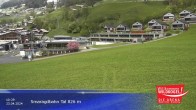 Archived image Webcam Wildkogel Ski Resort: Top station Frühmesserbahn lift 2150m 09:00