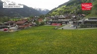 Archived image Webcam Wildkogel Ski Resort: Top station Frühmesserbahn lift 2150m 15:00