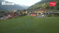 Archived image Webcam Wildkogel Ski Resort: Top station Frühmesserbahn lift 2150m 05:00