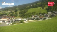 Archived image Webcam Wildkogel Ski Resort: Top station Frühmesserbahn lift 2150m 07:00