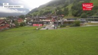 Archived image Webcam Wildkogel Ski Resort: Top station Frühmesserbahn lift 2150m 19:00
