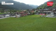 Archived image Webcam Wildkogel Ski Resort: Top station Frühmesserbahn lift 2150m 13:00
