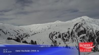 Archived image Webcam Wildkogel Ski Resort - Panorama restaurant at 2100m 09:00