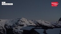 Archived image Webcam Wildkogel Ski Resort - Panorama restaurant at 2100m 05:00