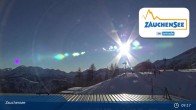 Archiv Foto Webcam Zauchensee - Gamskogelhütte 09:00