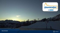 Archiv Foto Webcam Zauchensee - Gamskogelhütte 06:00