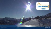 Archived image Webcam Zauchensee Restaurant Gamskogelhütte 08:00