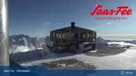 Archiv Foto Webcam Saas-Fee - Mittelallalin 08:00