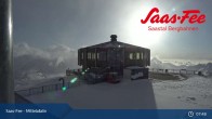 Archiv Foto Webcam Saas-Fee - Mittelallalin 07:00