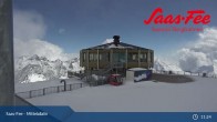 Archiv Foto Webcam Saas-Fee - Mittelallalin 10:00