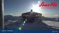 Archived image Webcam Saas-Fee: Mitelallalin 06:00