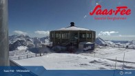 Archived image Webcam Saas-Fee: Mitelallalin 08:00