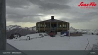 Archiv Foto Webcam Saas-Fee - Mittelallalin 07:00