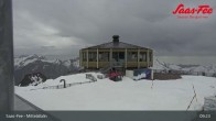 Archiv Foto Webcam Saas-Fee - Mittelallalin 08:00