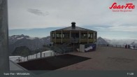 Archiv Foto Webcam Saas-Fee - Mittelallalin 05:00