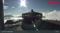 Archiv Foto Webcam Saas-Fee - Mittelallalin 07:00