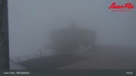 Archiv Foto Webcam Saas-Fee - Mittelallalin 18:00