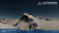 Archived image Webcam Zermatt: Matterhorn Glacier Paradise 21:00