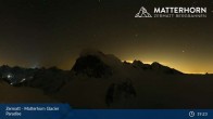 Archived image Webcam Zermatt: Matterhorn Glacier Paradise 13:00