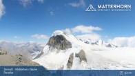 Archiv Foto Webcam Zermatt - Matterhorn Glacier Paradise 09:00