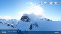 Archived image Webcam Zermatt: Matterhorn Glacier Paradise 07:00