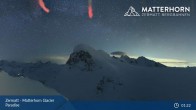 Archived image Webcam Zermatt: Matterhorn Glacier Paradise 00:00