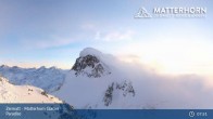 Archiv Foto Webcam Zermatt - Matterhorn Glacier Paradise 07:00