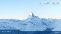 Archiv Foto Webcam Zermatt - Rothorn 07:00