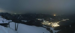 Archiv Foto Webcam Zwölferhorn - Bergstation 03:00