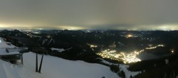 Archived image Webcam Zwölferhorn: Top Station 23:00