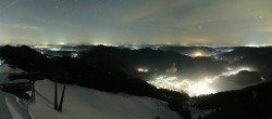 Archiv Foto Webcam Zwölferhorn - Bergstation 23:00