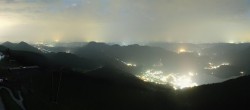 Archiv Foto Webcam Zwölferhorn - Bergstation 23:00
