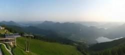 Archiv Foto Webcam Zwölferhorn - Bergstation 05:00