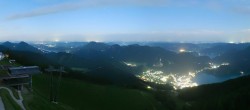 Archiv Foto Webcam Zwölferhorn - Bergstation 23:00