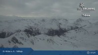 Archived image Webcam St Anton: Valluga mountain 06:00