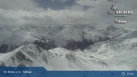 Archived image Webcam St Anton: Valluga mountain 10:00