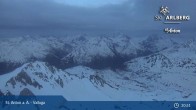 Archived image Webcam St Anton: Valluga mountain 02:00