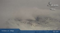 Archived image Webcam St Anton: Valluga mountain 14:00