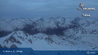 Archived image Webcam St Anton: Valluga mountain 20:00